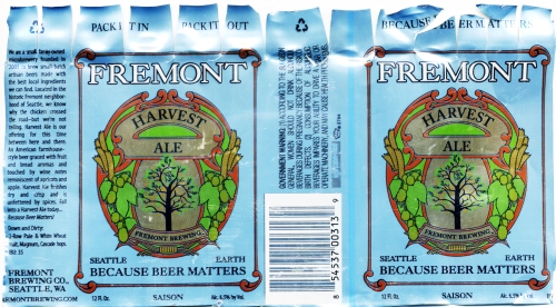 Fremont Harvest Ale